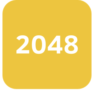 2048 puzzle game app icon