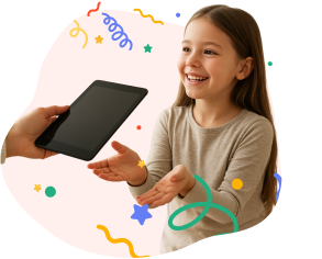 Screen time as reward