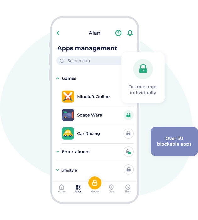 Daily limits & schedules