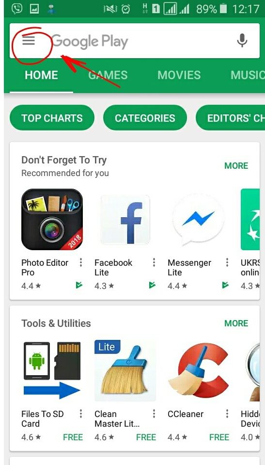 How to block apps and games from play store's 