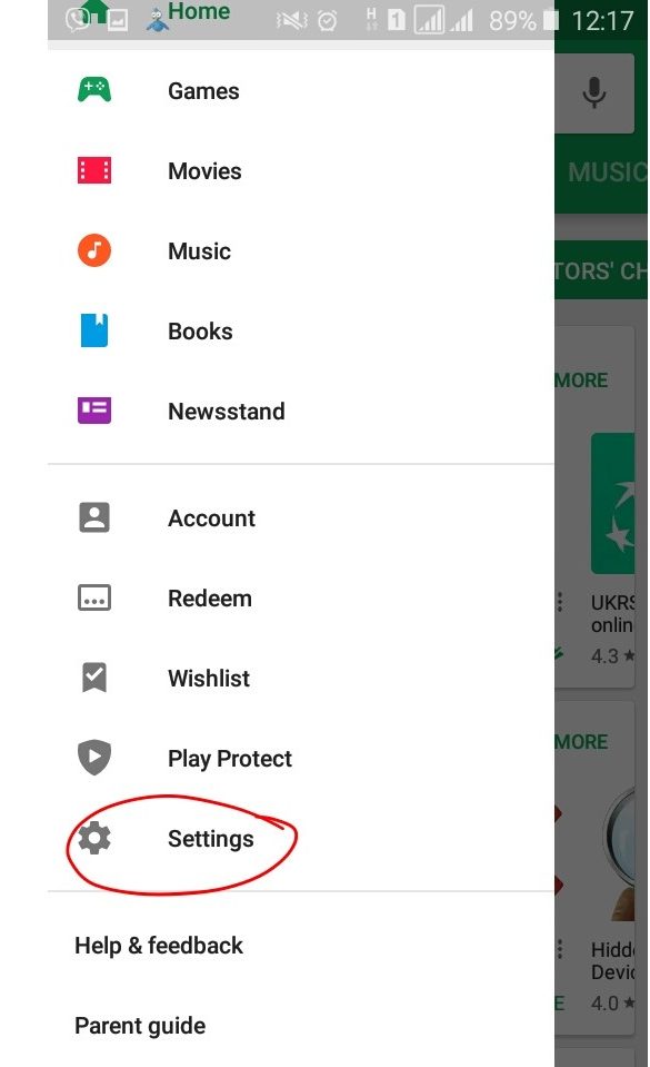 How to block apps and games from play store's 