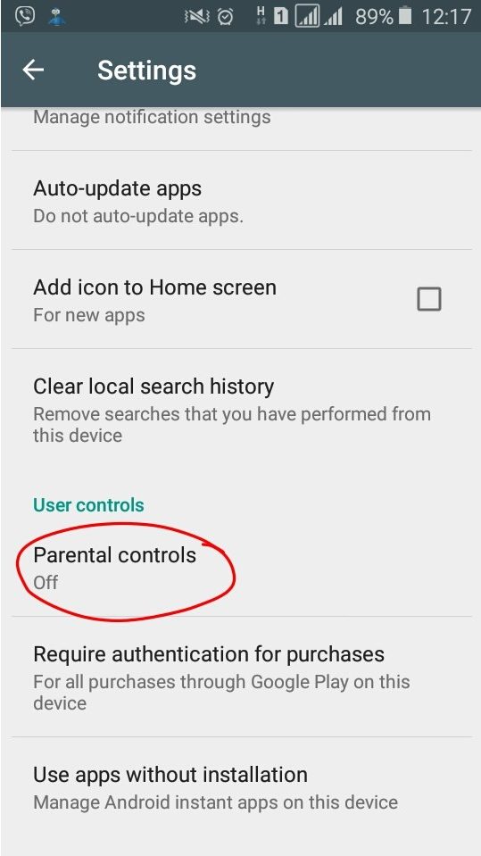 How to Restrict Content on Google/Android