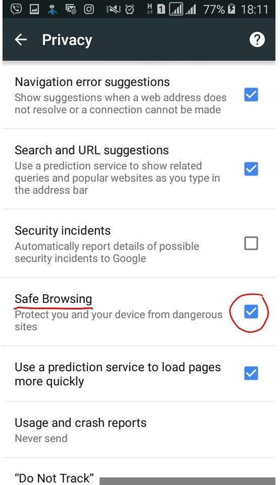 how to block websites from android phone