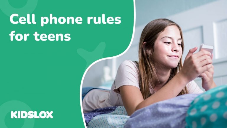 Cell Phone Rules For Younger Teens