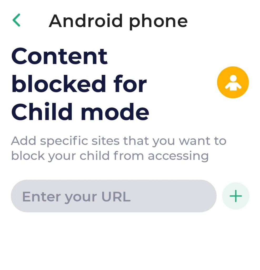 Content blocked by you - URL