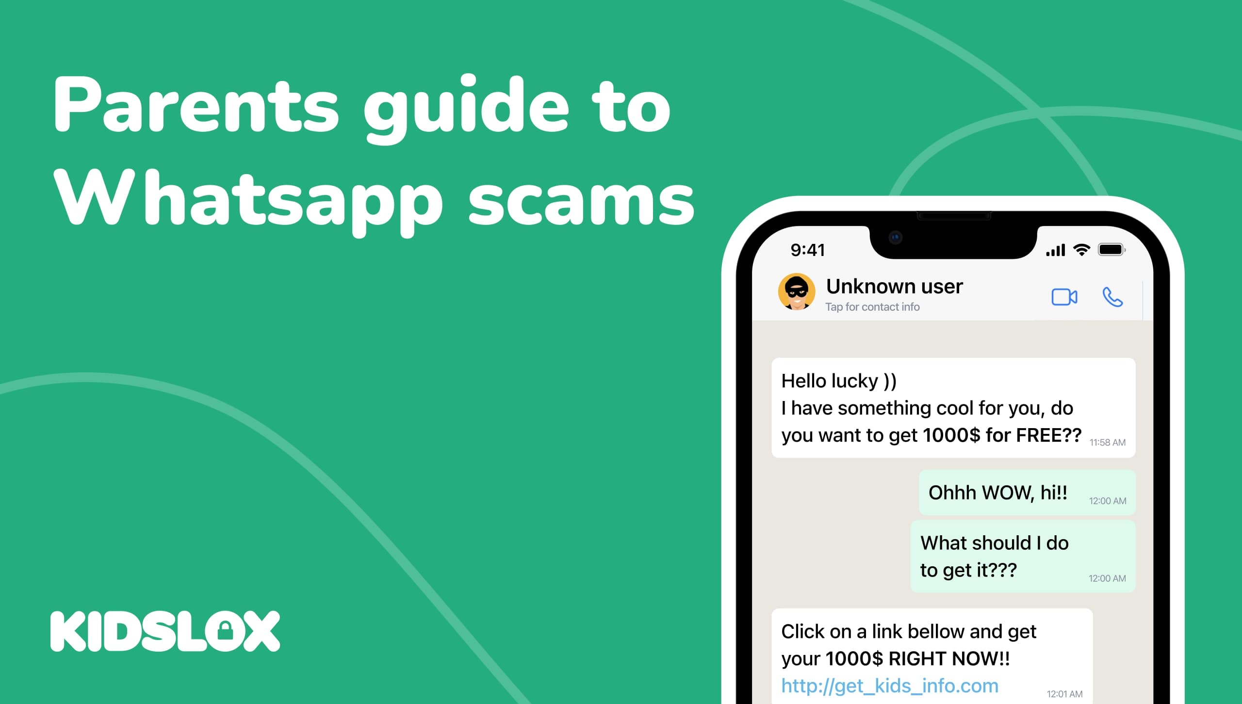 Whatsapp scams How to identify & avoid them Kidslox